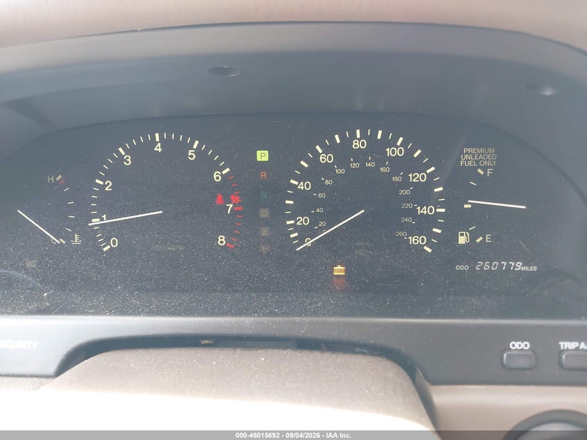 1994 LEXUS LS SEDAN 4.0L V8 FI DOHC 24V F