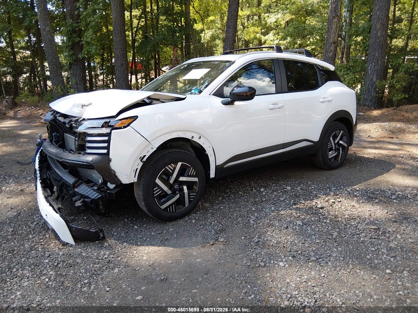 2026 Nissan Kicks Sv, Front End, IAAI, VIN 3N8AP6CE6TL368415 — photo 2