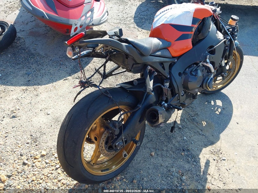 2008 HONDA CBR1000 auction photo 4