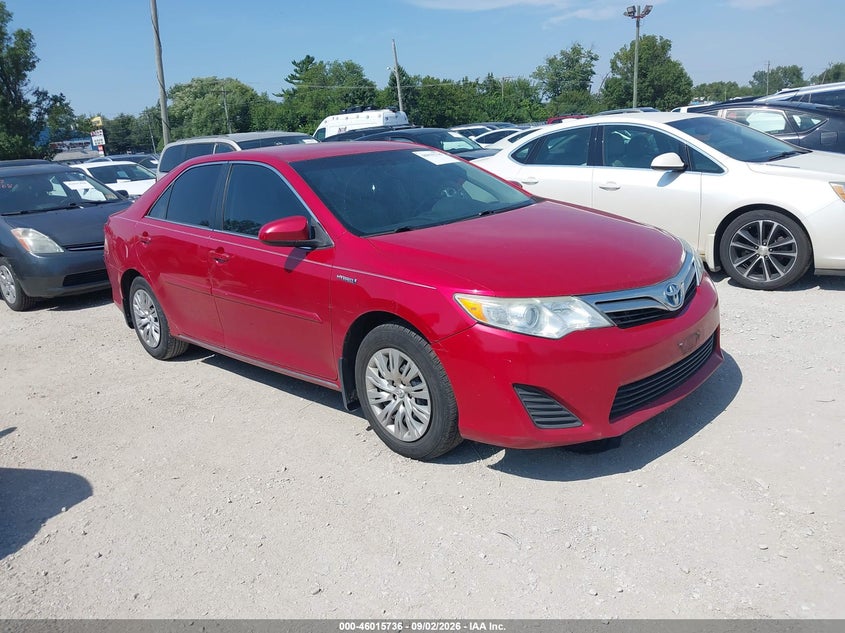 2014 TOYOTA CAMRY HYBRID auction photo 1