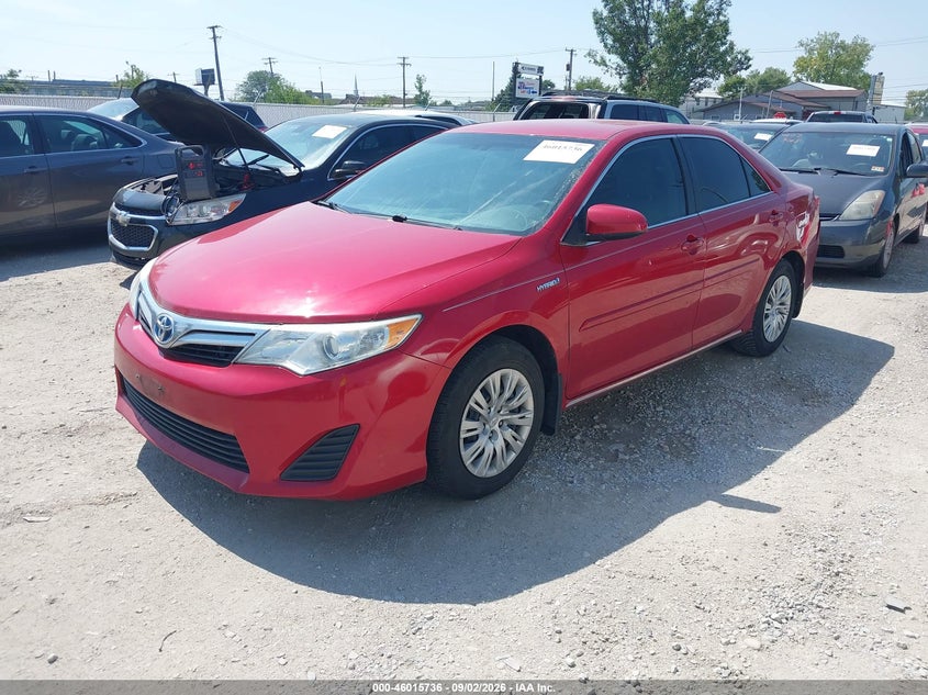 2014 TOYOTA CAMRY HYBRID auction photo 2