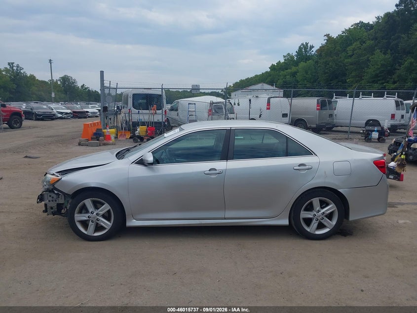 2012 TOYOTA CAMRY SEDAN 2.5L I-4 DOHC, VVT, 173HP