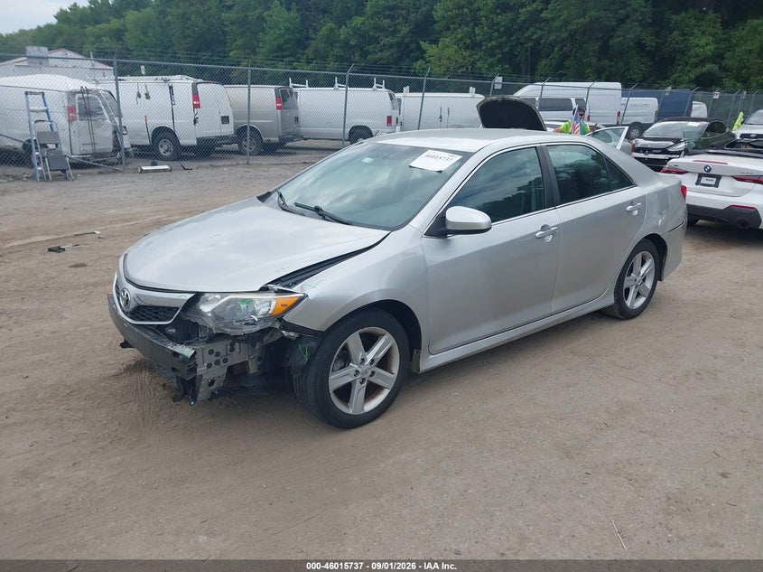 2012 TOYOTA CAMRY SEDAN 2.5L I-4 DOHC, VVT, 173HP