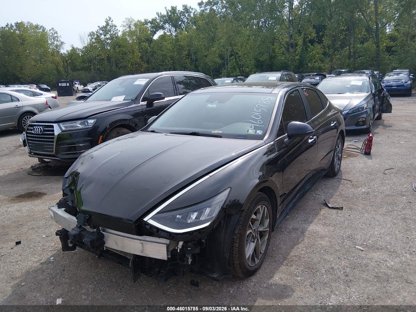 Vin: 5npef4jaxlh057414, lot: 46515176, hyundai sonata sel 20202