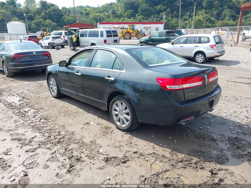 2010 LINCOLN MKZ auction photo 3