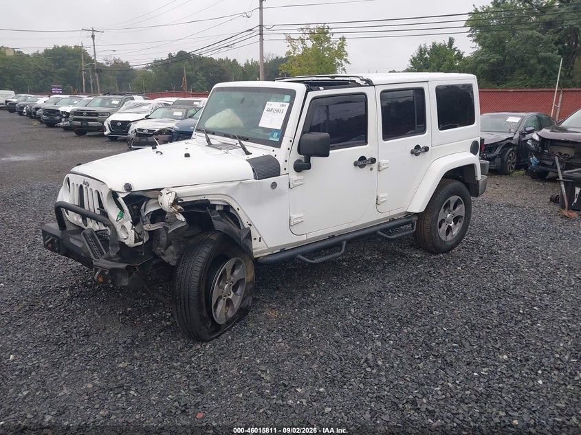 Vin: 1c4bjwdg8cl286747, lot: 46515202, jeep wrangler unlimited sport 20122