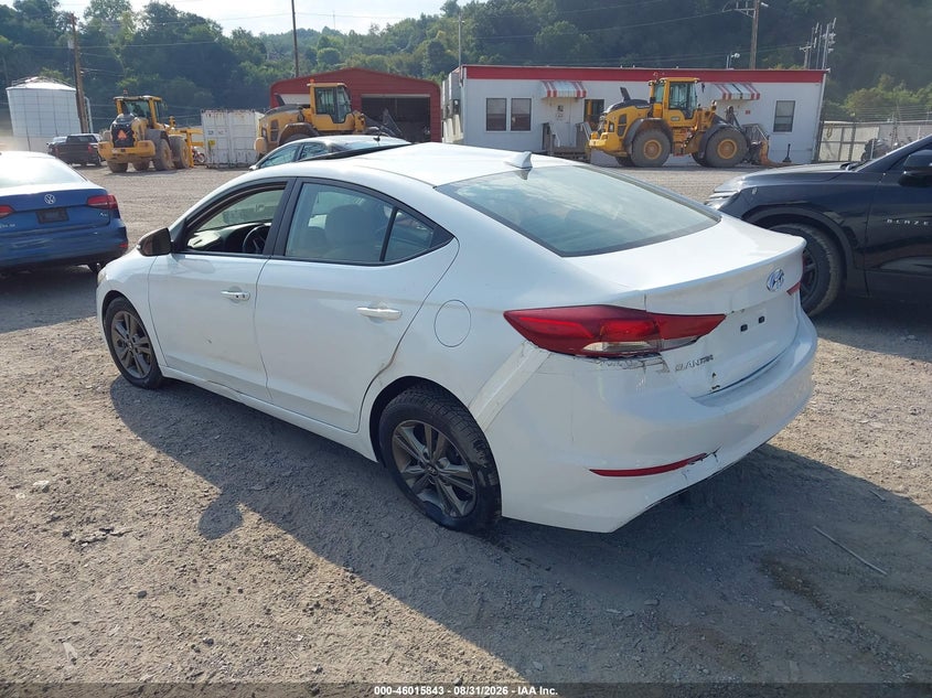 2018 HYUNDAI ELANTRA auction photo 3