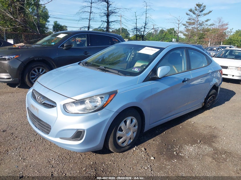 Vin: kmhct4ae3du331655, lot: 46515250, hyundai accent gls 20132