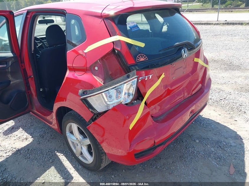 HONDA FIT 2019 VIN 3HGGK5H42KM742303