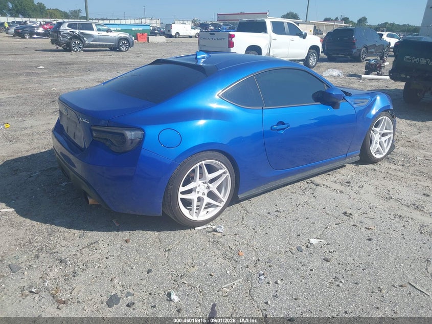 SUBARU BRZ 2015 VIN JF1ZCAB12F9605786