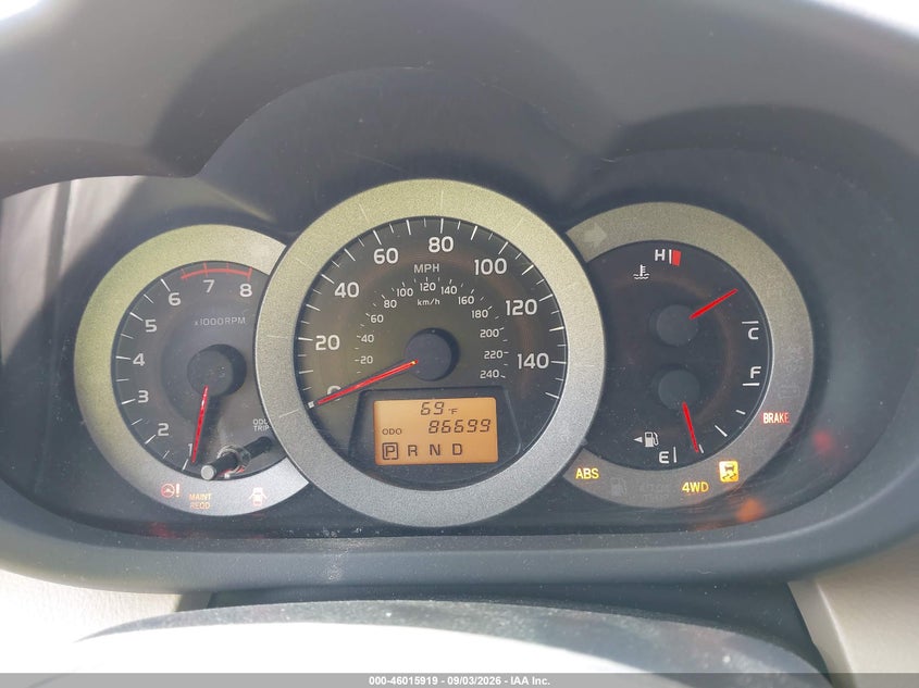2009 TOYOTA RAV4 auction photo 7
