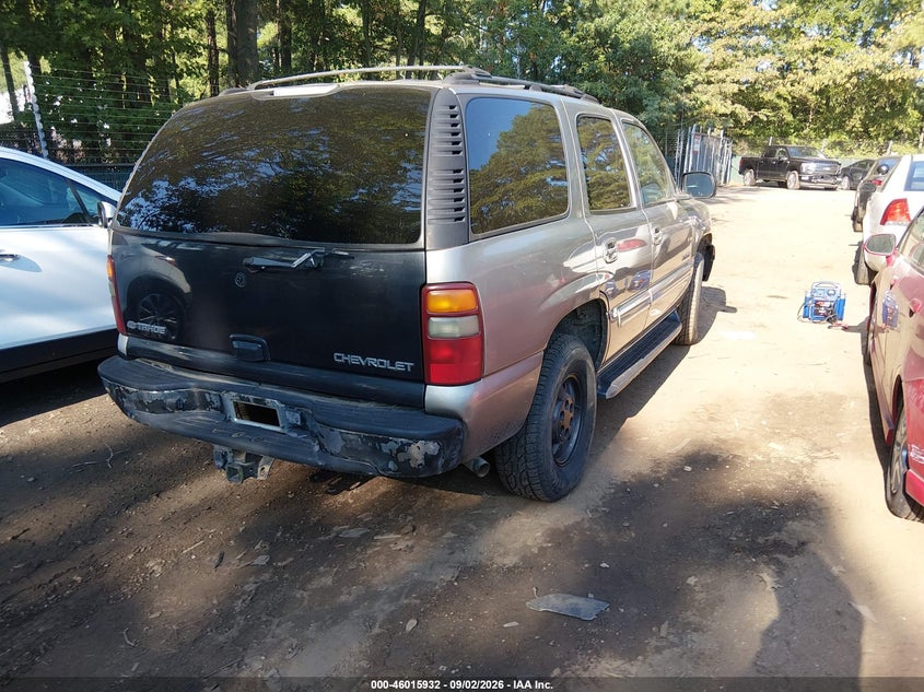 2002 CHEVROLET TAHOE auction photo 4