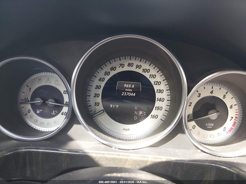 2014 MERCEDES-BENZ E-KLASSE SEDAN 3.5L V-6 DI, DOHC, VVT, 302HP