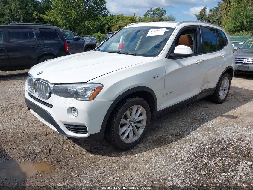 Vin: 5uxwz7c31h0v91397, lot: 46515370, bmw x3 sdrive28i 20172