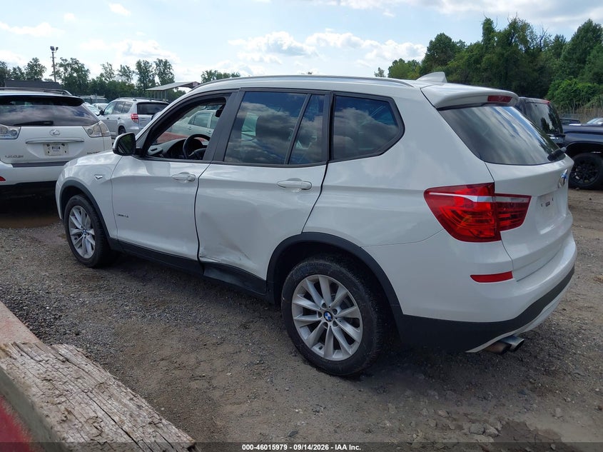 Vin: 5uxwz7c31h0v91397, lot: 46515370, bmw x3 sdrive28i 20173