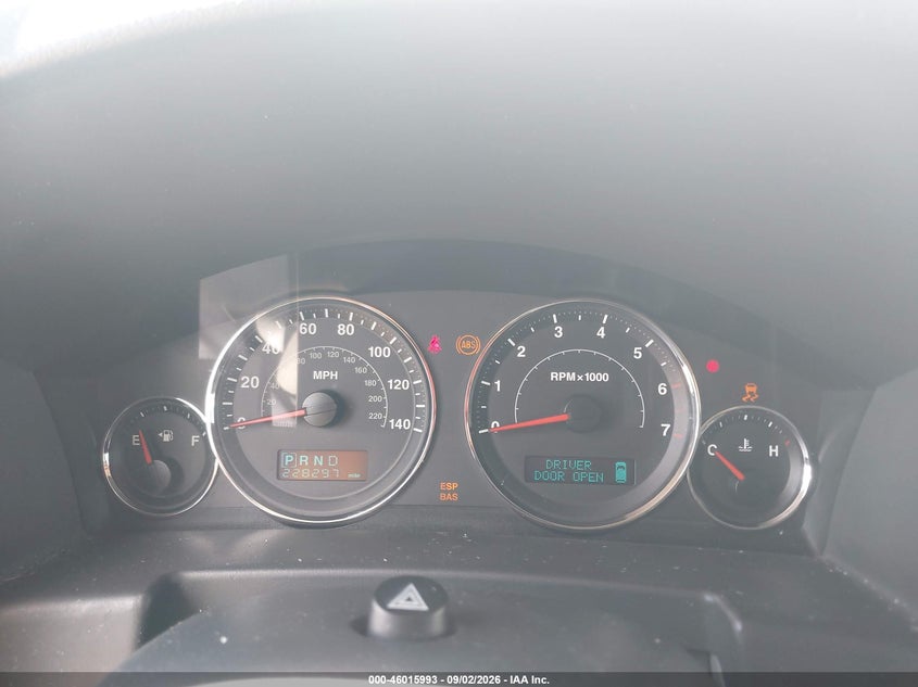 JEEP COMMANDER 2007 VIN 1J8HH48K17C699696