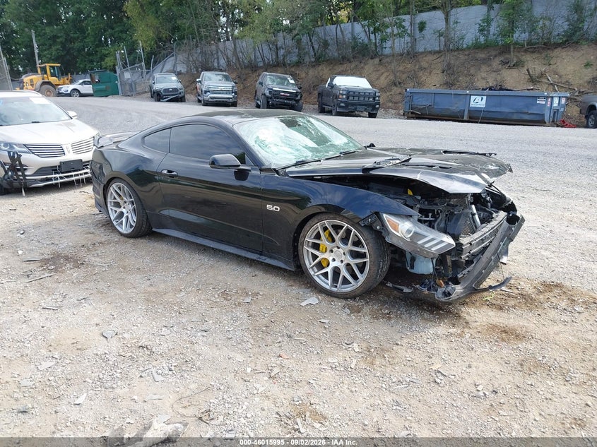 2015 Ford Mustang Gt Premium, Rollover, IAAI, VIN 1FA6P8CF8F5378895