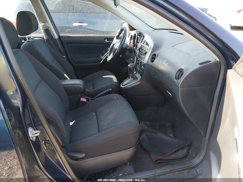 2007 TOYOTA MATRIX HATCHBACK 1.8L I-4 DOHC, VVT, REGULAR , 126HP