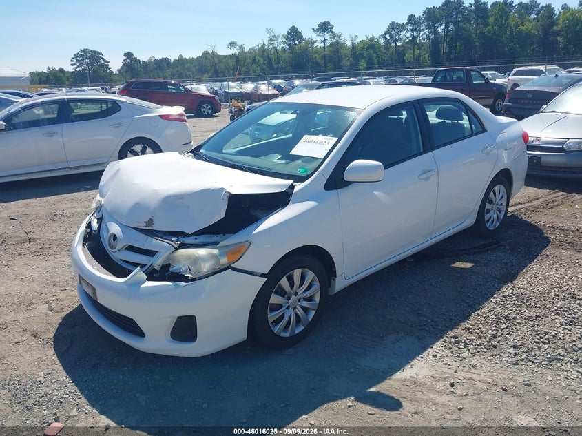 Vin: 5yfbu4ee0cp018212, lot: 46515416, toyota corolla le 20122