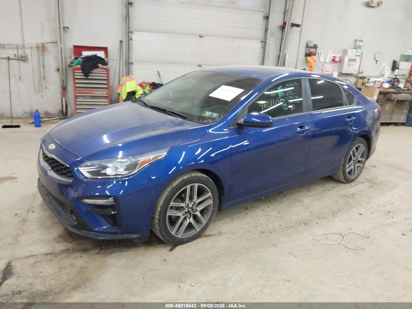 Vin: 3kpf34adxke018543, lot: 46515433, kia forte s 20192