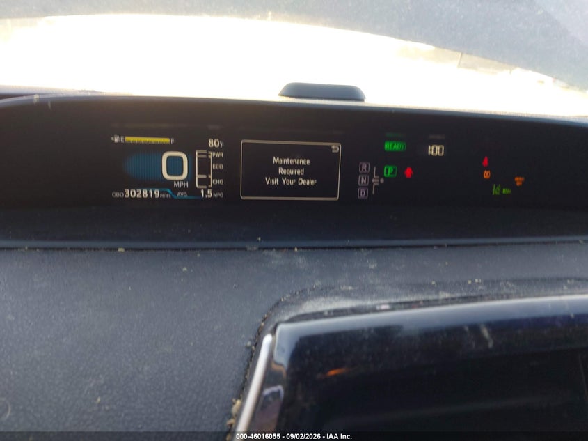 2017 TOYOTA PRIUS auction photo 7