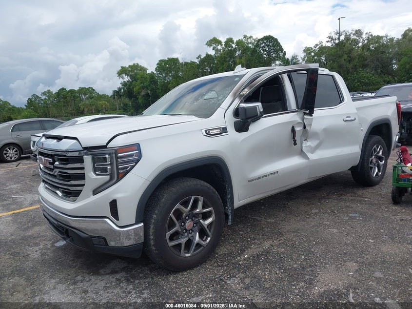 Vin: 3gtphdet9ng544775, lot: 46515475, gmc sierra 1500 2wd  short box slt 20222