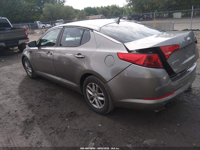 2013 KIA OPTIMA auction photo 3