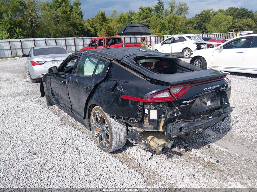 2018 KIA STINGER auction photo 3