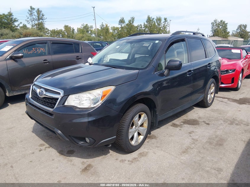 Vin: jf2sjahc5eh421846, lot: 46515556, subaru forester 2.5i limited 20142