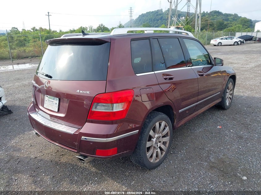 2011 MERCEDES-BENZ GLK 350 auction photo 4