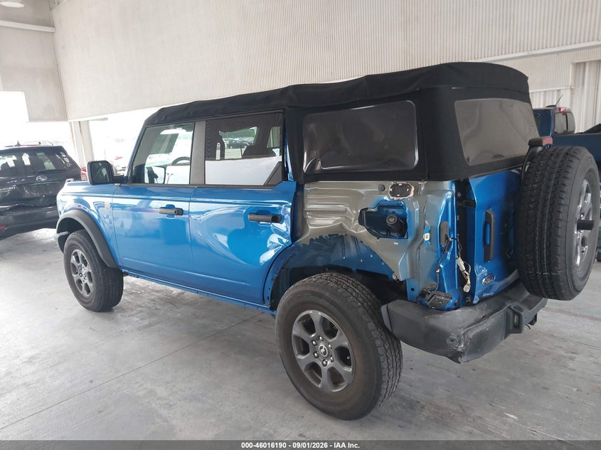 FORD BRONCO 2022 VIN 1FMDE5BH9NLB09528