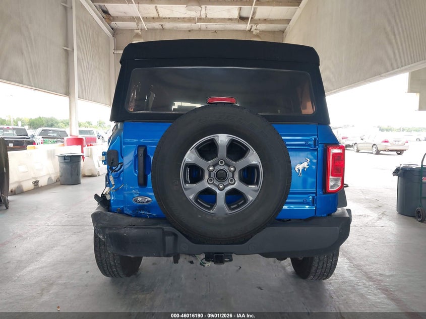 FORD BRONCO 2022 VIN 1FMDE5BH9NLB09528