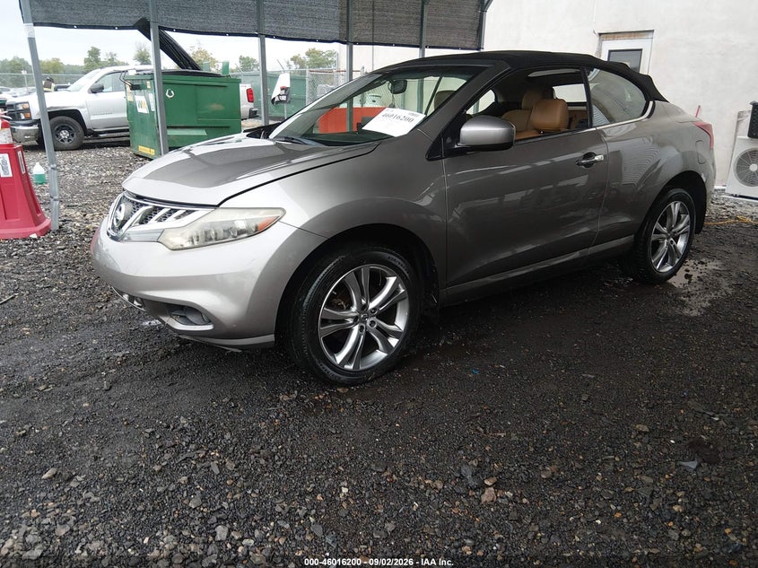 2011 Nissan Murano Crosscabriolet, Правый бок, IAAI, VIN JN8AZ1FY3BW000690 — фото 2