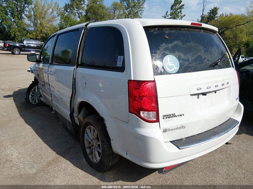 DODGE GRAND CARAVAN 2015 VIN 2C7WDGBG5FR634357