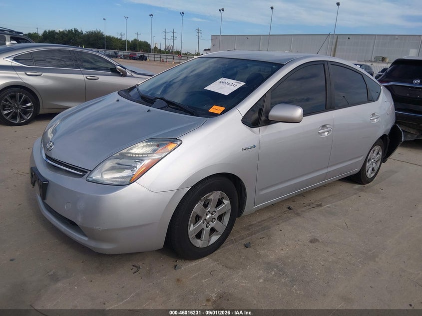 2006 Toyota Prius, Rear, IAAI, VIN JTDKB20U863174309 — photo 2