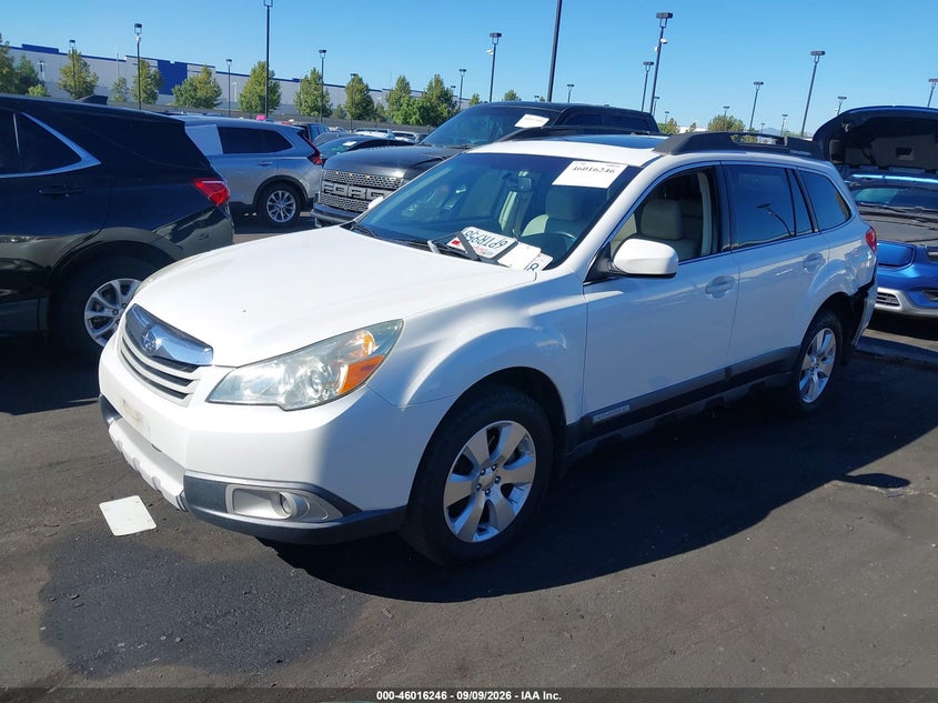 2011 Subaru Outback, Left Rear, IAAI, VIN 4S4BRDLC7B2338512 — photo 2