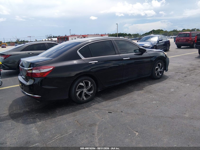 Vin: 1hgcr2f35ha285771, lot: 46515675, honda accord lx 20174