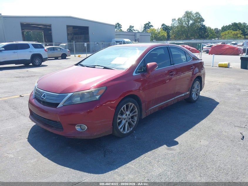 Vin: jthbb1ba2a2033438, lot: 46515713, lexus hs 250h premium 20102