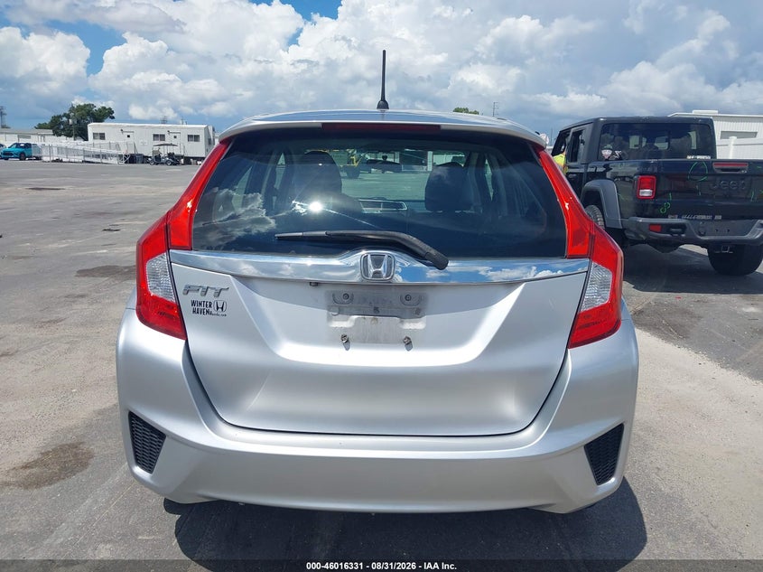 HONDA FIT 2015 VIN 3HGGK5H89FM703152