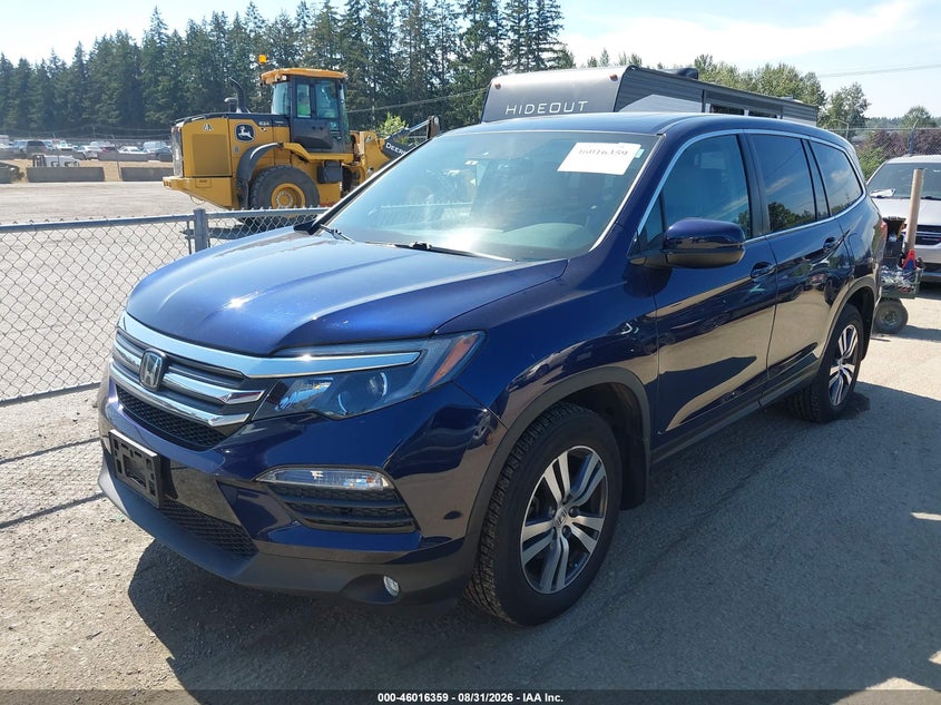 2017 HONDA PILOT auction photo 2