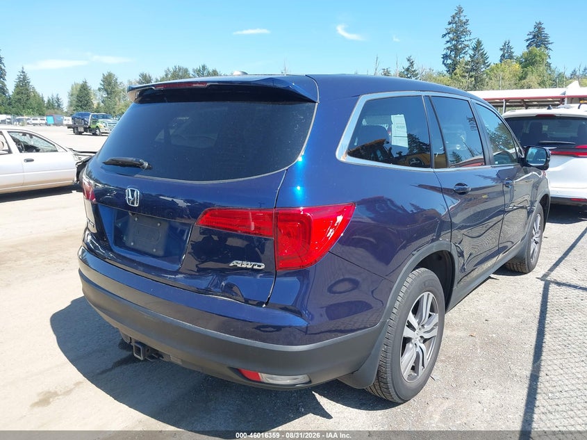2017 HONDA PILOT auction photo 4