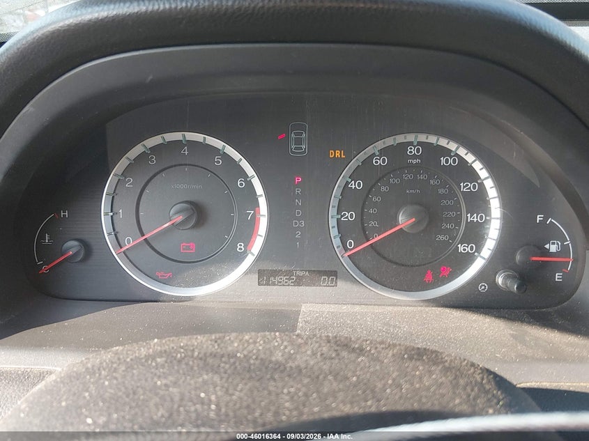 HONDA ACCORD 2012 VIN 1HGCP2F67CA096077