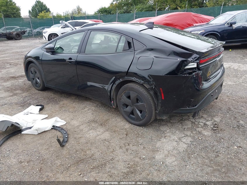 Vin: jtdacaau0s3057464, lot: 46515777, toyota prius le 20253