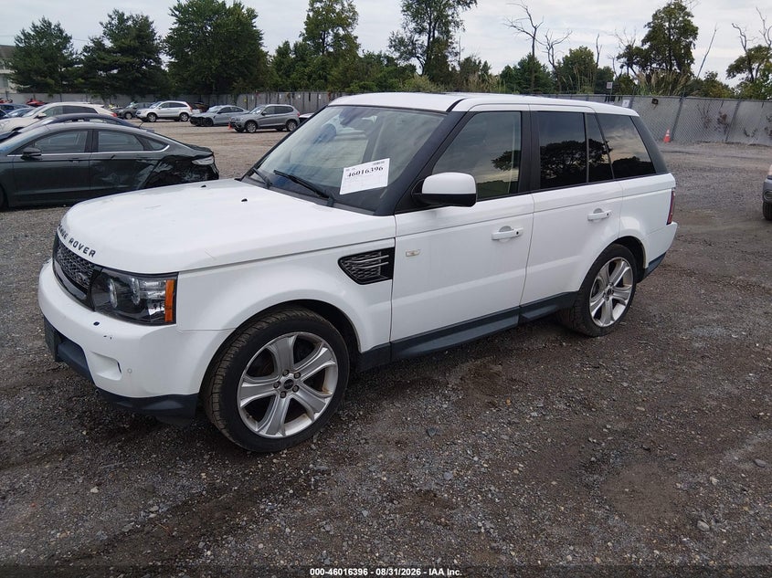 2012 LAND ROVER RANGE ROVER SPORT auction photo 2