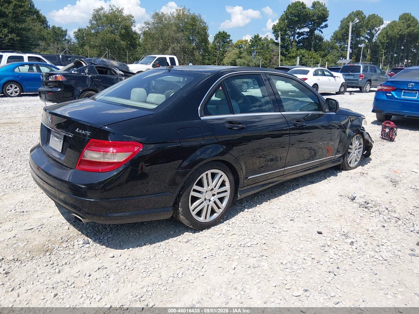 MERCEDES-BENZ C 300 2009 VIN WDDGF81X49F275717