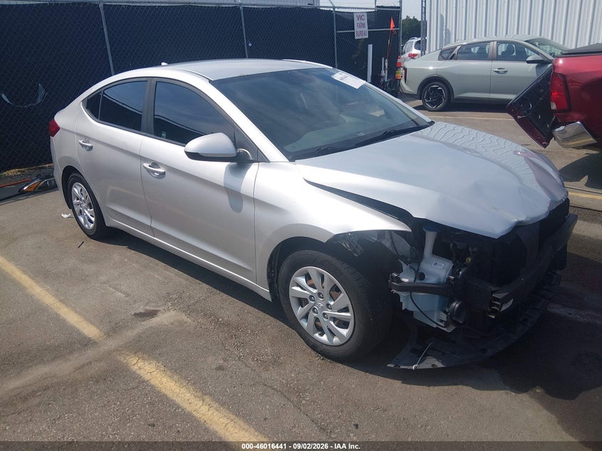 2018 Hyundai Elantra Se, Перёд, IAAI, VIN 5NPD74LF3JH402409
