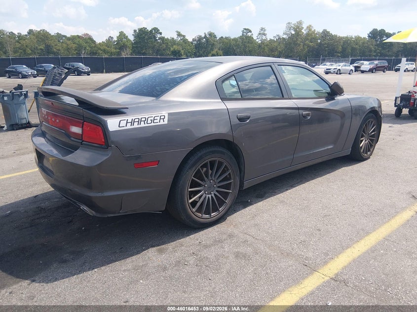 2014 DODGE CHARGER auction photo 4