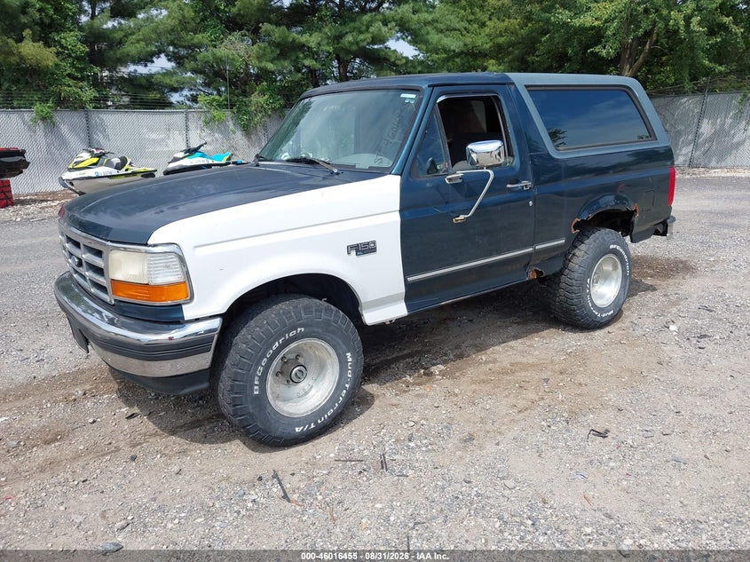 1995 FORD BRONCO auction photo 2