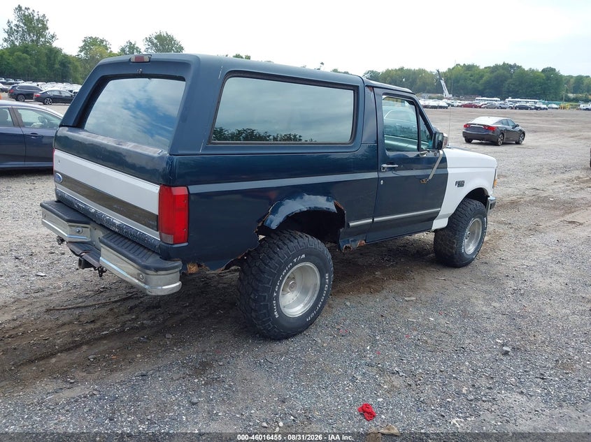 1995 FORD BRONCO auction photo 4
