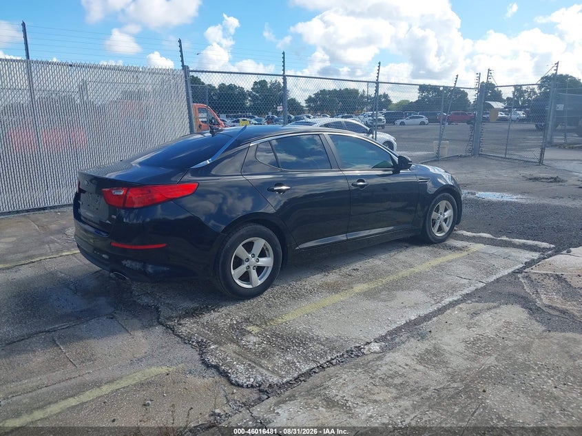 2015 KIA OPTIMA auction photo 4